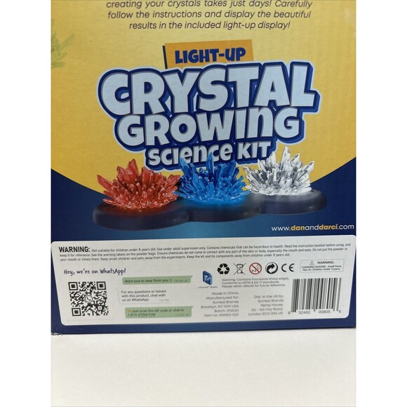 Dan&Darci Light up Crystal Growing Science Kit W/LED Display USB Powered - Picture 5 of 10